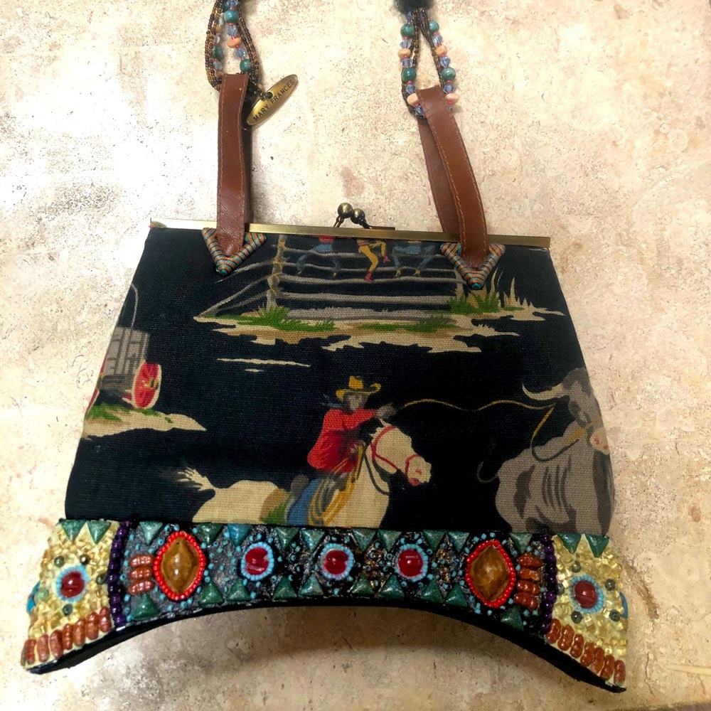 Mary Frances Purse Western Themed